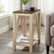 A-Frame Narrow Side Table-Occasional-Parc Decor