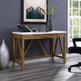 A-Frame Rustic Desk Console Table-Home Office-Parc Decor