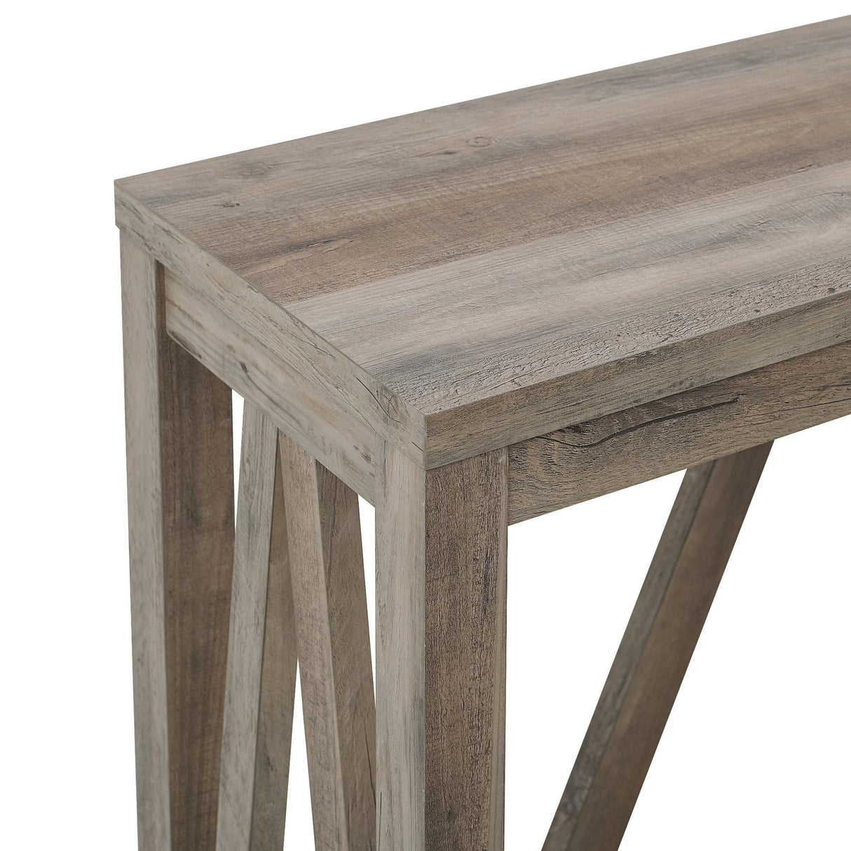 A-Frame Rustic Entry Table-Occasional-Parc Decor