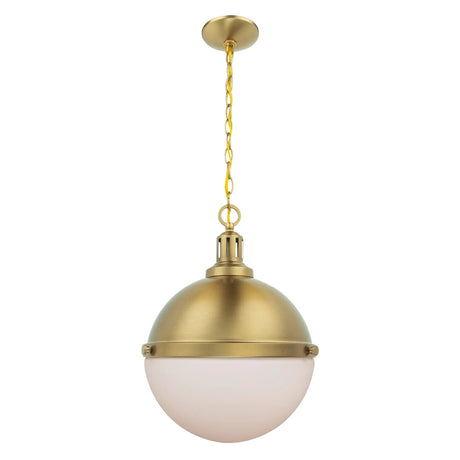 Aaron 12" 2-Light Gold Dimmable Island Pendant Light