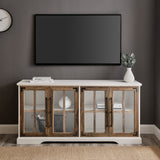 Abigail 58" Farmhouse 4 Door TV Stand-Entertainment-Parc Decor