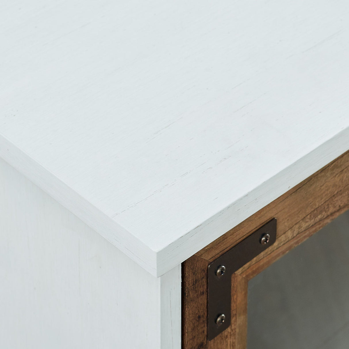 Abigail 58" Farmhouse 4 Door TV Stand-Entertainment-Parc Decor