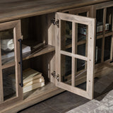 Abigail 58" Farmhouse 4 Door TV Stand-Entertainment-Parc Decor