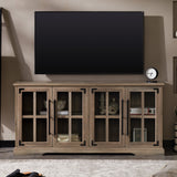 Abigail 58" Farmhouse 4 Door TV Stand-Entertainment-Parc Decor