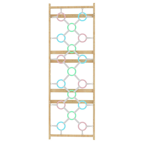 Add-On Ring Wall Panel for 95" Modular Walnut-Parc Decor