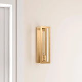 Adelman Gold 1-Light Decorative Dimmable Wall Sconce