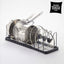 Adjustable Pot Lid Organizer - Steel