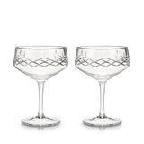 Admiral Crystal Coupe Glasses