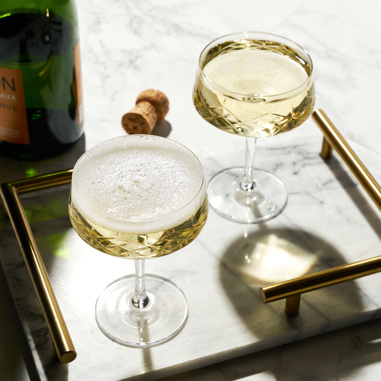 Admiral Crystal Coupe Glasses-product_type::stemmed_cocktail_glasses-Parc Decor