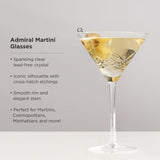 Admiral Crystal Martini Glasses-product_type::stemmed_cocktail_glasses-Parc Decor