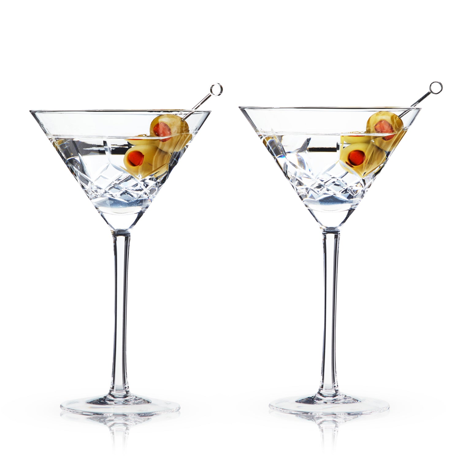 Admiral Crystal Martini Glasses-product_type::stemmed_cocktail_glasses-Parc Decor