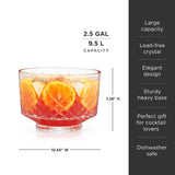 Admiral Crystal Punch Bowl-product_type::pitchers_and_dispensers-Parc Decor