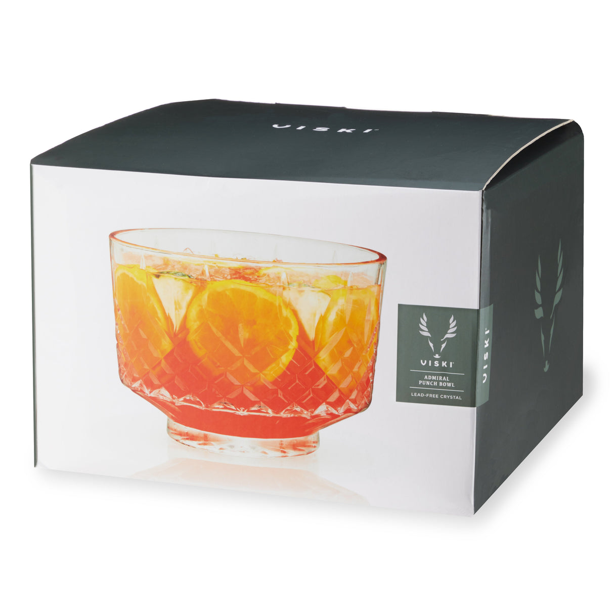 Admiral Crystal Punch Bowl-product_type::pitchers_and_dispensers-Parc Decor