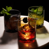 Admiral Crystal Rocks Glasses in Amber Set of 2-product_type::stemless_cocktail_glasses-Parc Decor