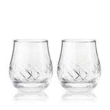 Admiral Crystal Whiskey Heavyweight Glasses-product_type::stemless_cocktail_glasses-Parc Decor