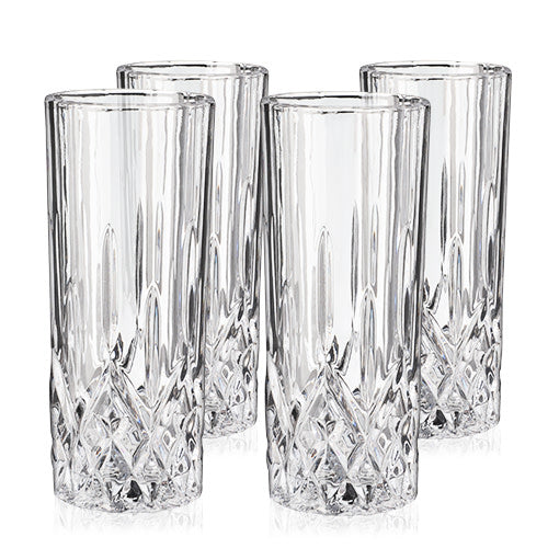Admiral Highball Glasses, Set of 4-product_type::stemless_cocktail_glasses-Parc Decor
