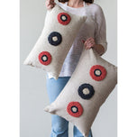 AfriScandi Circles Throw Pillow