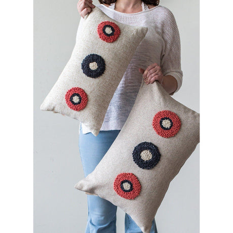 AfriScandi Circles Throw Pillow