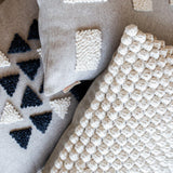 AfriScandi Harvest Wool + Cotton Throw Pillow