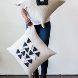 AfriScandi Harvest Wool + Cotton Throw Pillow-Pillows-Parc Decor