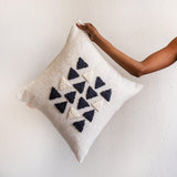 AfriScandi Harvest Wool + Cotton Throw Pillow-Pillows-Parc Decor