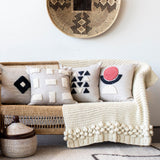 AfriScandi Sunrise Throw Pillow-Pillows-Parc Decor