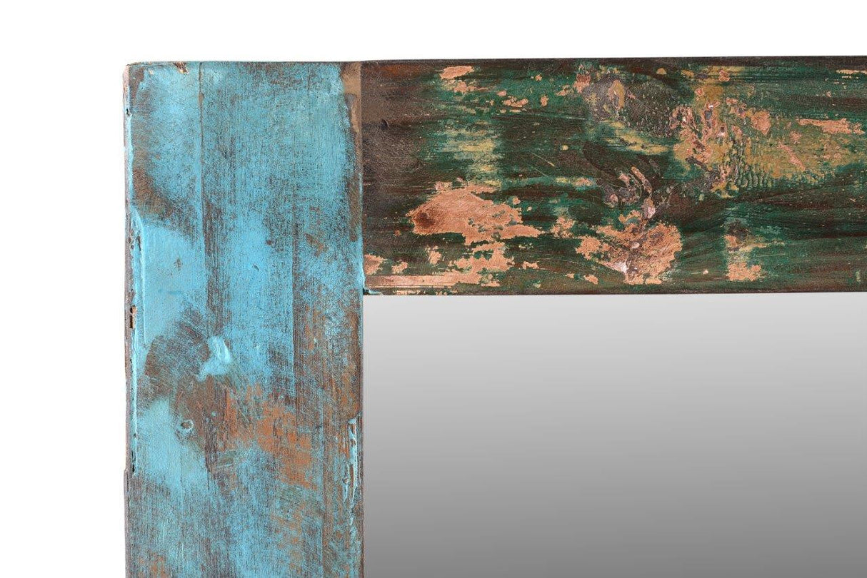 Agra Reclaimed Wood Mirror-mirrors-Parc Decor