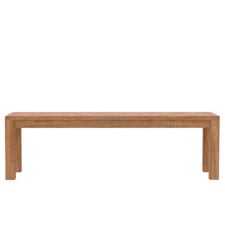 Aiden Bench, Natural Weathered