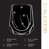 Alchemi Aerating Wine Tasting Glass-product_type::stemless_wine_glasses-Parc Decor