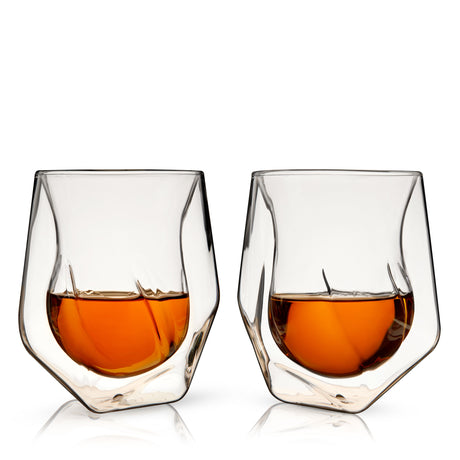 Alchemi Double-Walled Aerating Tumblers Set of 2-product_type::stemless_cocktail_glasses-Parc Decor