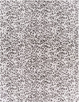 Alderbury White Leopard Print Rug-Rugs-Parc Decor