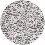 Alderbury White Leopard Print Rug-Rugs-Parc Decor