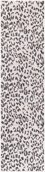 Alderbury White Leopard Print Rug-Rugs-Parc Decor