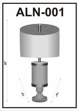 Alemanguan Table Lamp - Clearance-Lighting-Parc Decor