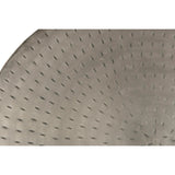 Alevi Drum Silver Iron End Table-End table-Parc Decor