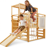 Alpine Adventure Indoor Play Gym – Climber, Slide & Kids Activity Set-Indoor-Parc Decor