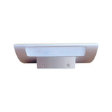 Alumilux Diverge 5"H 2-Light LED Outdoor Wall Sconce Light Fixture Satin Aluminum Finish by ET2
