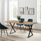 Amherst X Leg Dining Table-Dining / Kitchen-Parc Decor