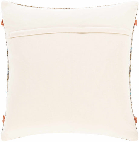 Amigo Boho Geometric Orange Accent Pillow-Throw Pillows-Parc Decor