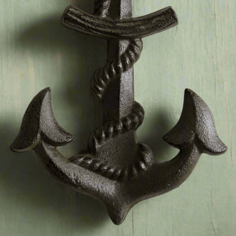 Anchor Wall Hook Set (Set of 2)-Wall Hook-Parc Decor