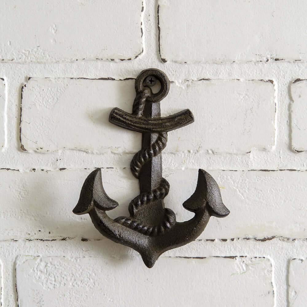 Anchor Wall Hook Set (Set of 2)-Wall Hook-Parc Decor