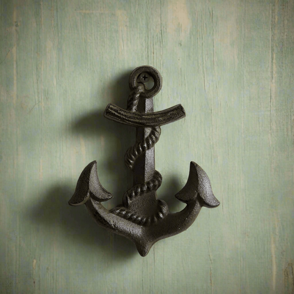 Anchor Wall Hook Set (Set of 2)-Wall Hook-Parc Decor