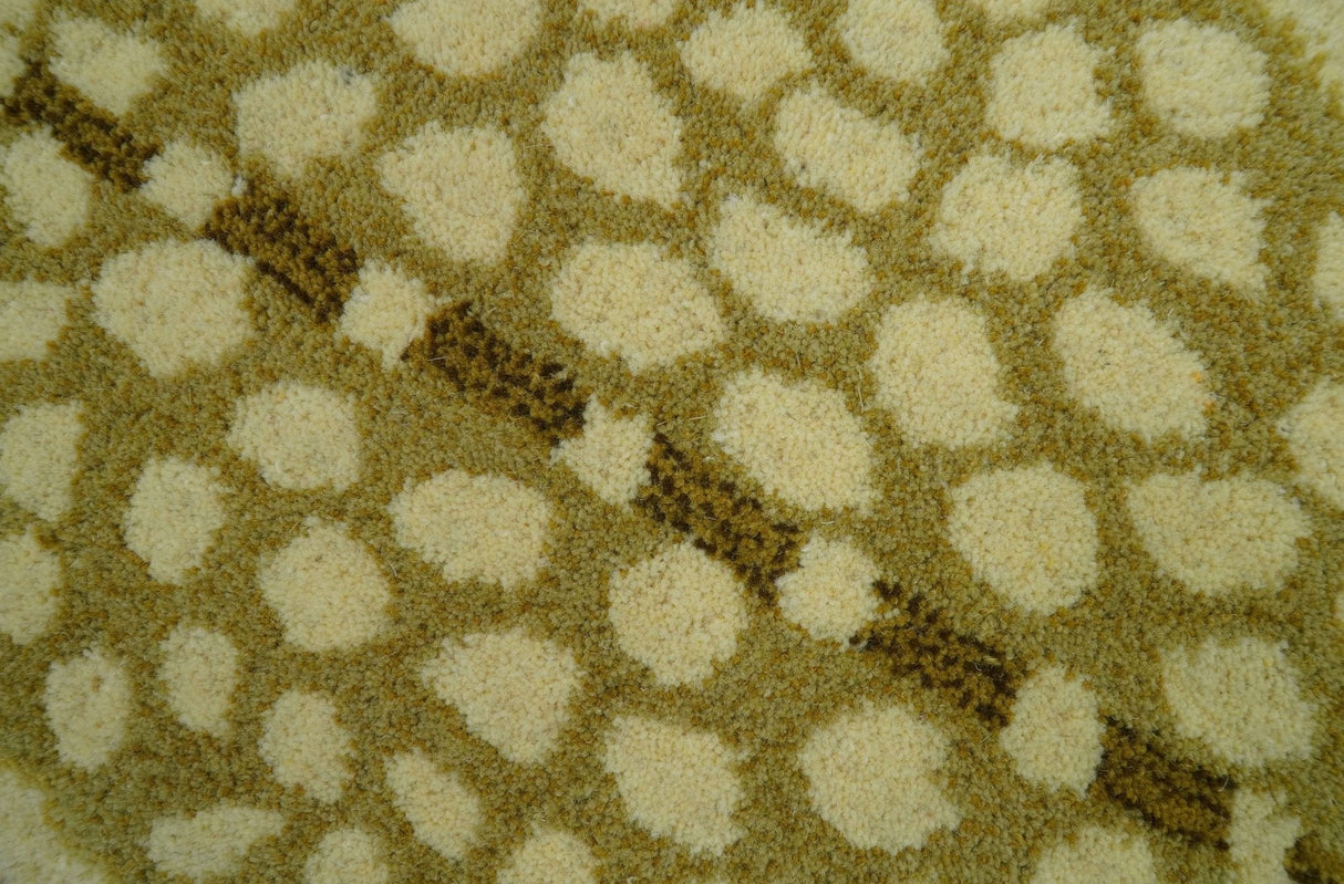 Animal Giraffe Brown Hand Tufted 2x3 Wool Area Rug-Parc Decor
