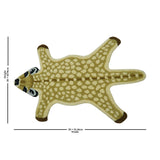 Animal Giraffe Brown Hand Tufted 2x3 Wool Area Rug-Parc Decor