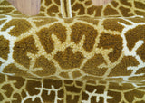 Animal Giraffe Brown Hand Tufted 3x5 Wool Area Rug-Parc Decor