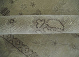 Antique 8x10 Hand Knotted Beige Traditional Vintage Persian Wool Rug