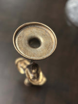 Antique Brass Leaf Candle Holders Set-Candle Holder-Parc Decor