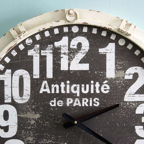 Antique French Country Wall Clock-Clocks-Parc Decor