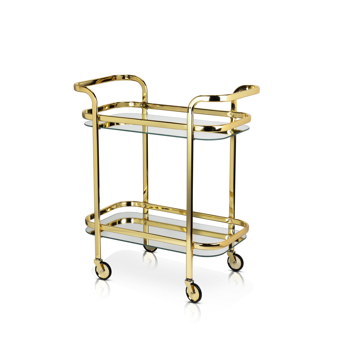Antique Gold Bar Cart-product_type::bar_carts-Parc Decor