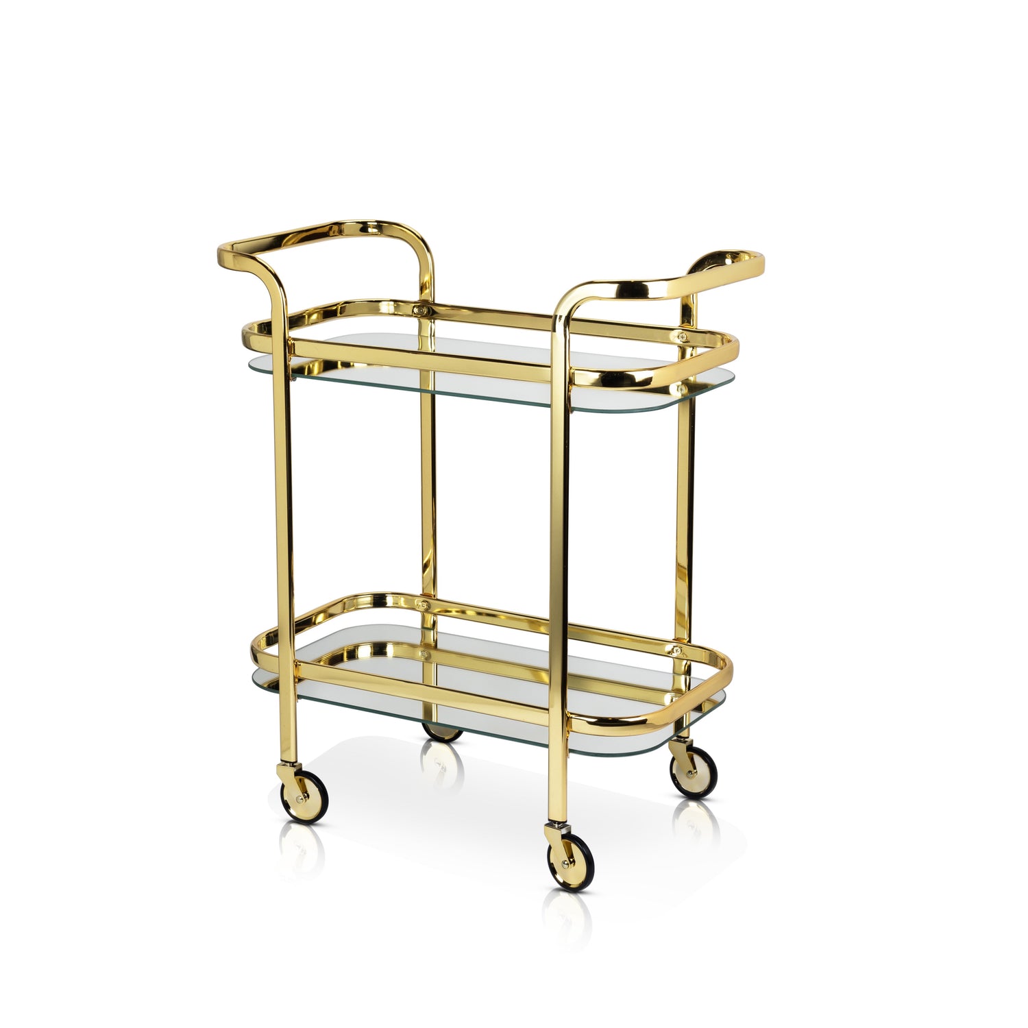 Antique Gold Bar Cart-product_type::bar_carts-Parc Decor
